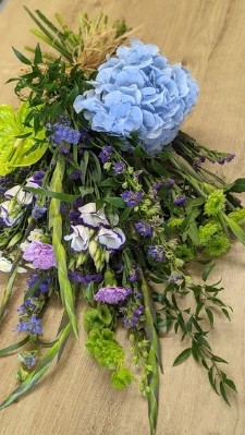 Blue & Purple Tied Sheaf