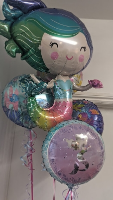 Metallic Mermaid Foil Balloon