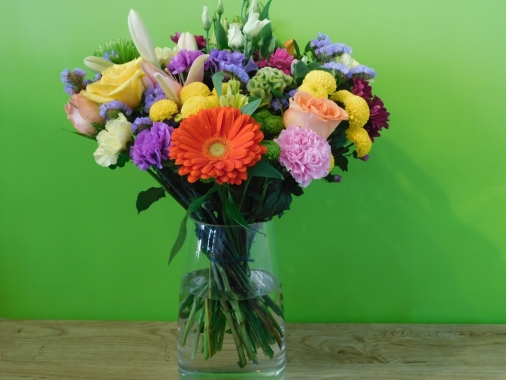 The March Rainbow Bouquet
