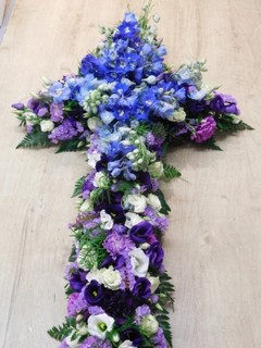 Blue & Purple Cross