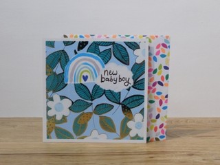 New Baby Boy Card