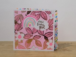 New Baby Girl Card