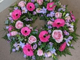 Pink & Purple Wreath