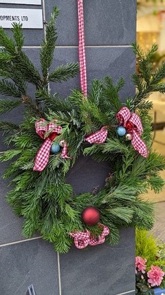 The Rudolph Wreath