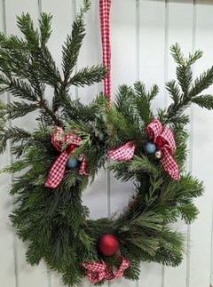 The Rudolph Wreath